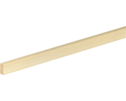 Baguette rectangulaire Konsta pin brut 10x20x2000 mm