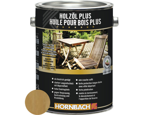 HORNBACH Holzöl Plus douglasie 2,5 l