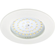 LED Einbauleuchte Kunststoff 1 x 10.5 W weiss Ø 85 mm