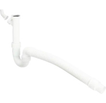 Ablaufgarnitur mit flexiblem Schlauch für Waschbecken