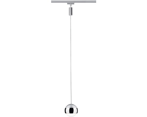 Suspension URail LED Capsule II 1x6W chrome mat 230V à intensité lumineuse variable