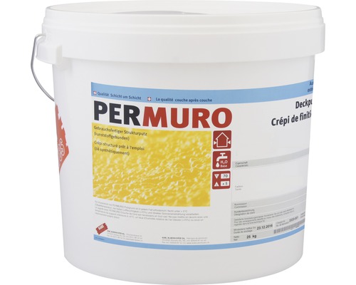 Eimer gebrauchsfertiger Permuro Strukturputz