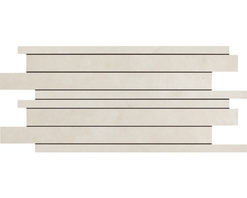 Carrelage mosaïque Muretto PTFM Atmosphere beige 30x60 cm