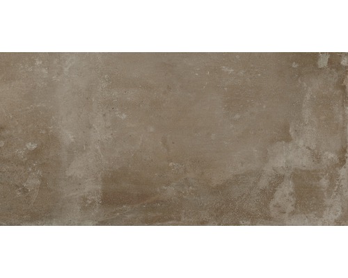 Carrelage pour sol en grès cérame fin Metropolitan marron 30x60 cm