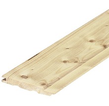Planche de bois profilée