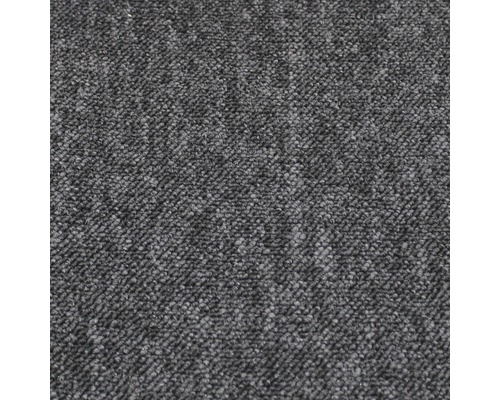 Spannteppich Schlinge Turbis schwarz 400 cm breit (Meterware)