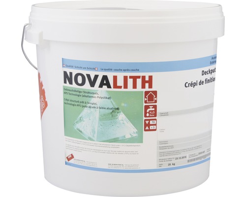 Eimer gebrauchsfertiger Strukturputz Novalith mit APS Technologie