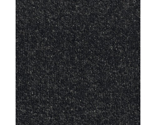 Spannteppich Kräuselvelours Glitter schwarz 400 cm breit (Meterware)