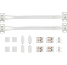 LED-Streifen Verbinder-Set mit Kabeln und Verbindungsstücken