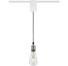 Pendelleuchte mit LED Lampe an einer Schiene