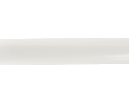 Weisses Kunststoffprofil