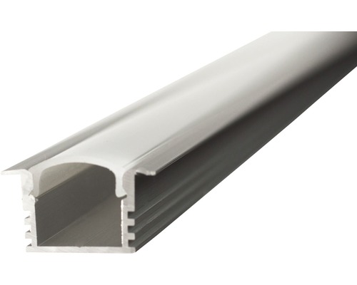 LED Lichtprofil-Set LPV12 2 m LED Profil aus Aluminium
