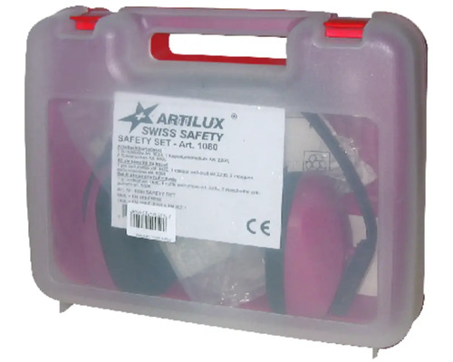 Artilux Swiss Safety Set in transparenter Kunststoffbox