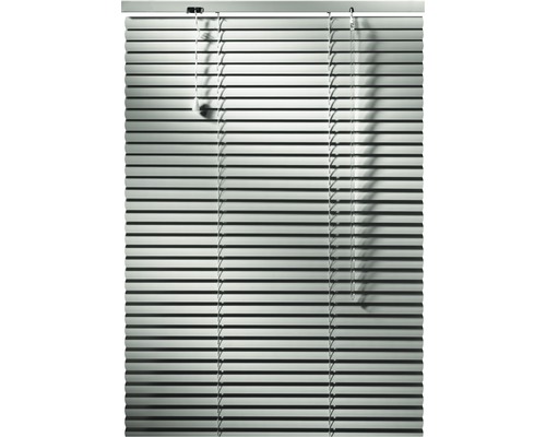 Store vénitien en aluminium blanc 60x160 cm