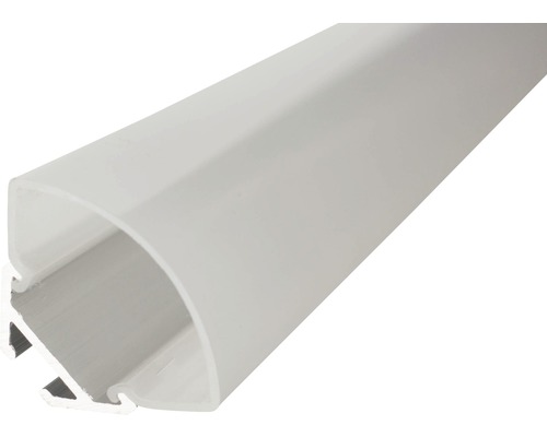 LED Lichtprofil-Set LSU-RSK 2 m LED-Profil aus Aluminium mit Abdeckung
