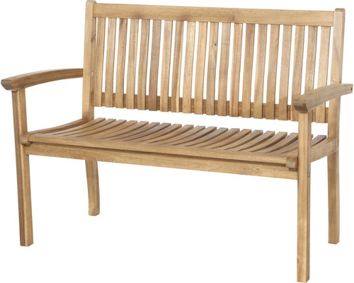 Banc de jardin Paleros Siena Garden acacia 2 places marron