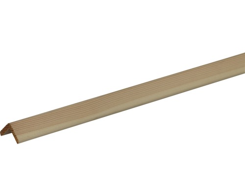 Baguette d'angle Konsta pin brut 20x20x2400 mm Baguette d''angle en bois