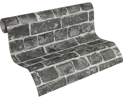 Rouleau de papier peint aspect pierre