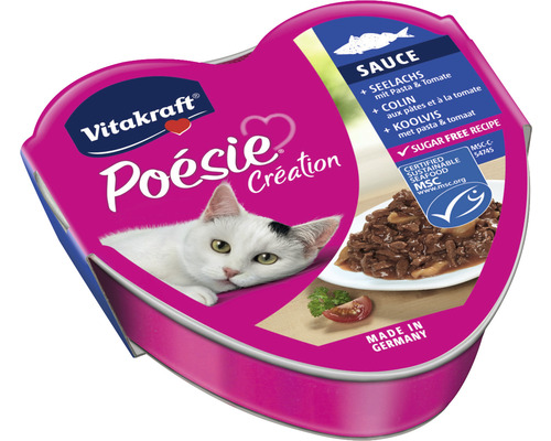 Nourriture pour chats Vitakraft Poésie lieu noir et tomates, 85 g