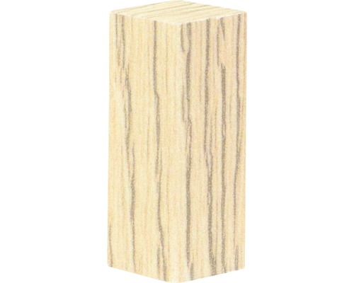 SKANDOR Eckenstäbchen PVC foliert risseiche SF422 16,5x16,5x40 mm 2 Stück Holzklotz