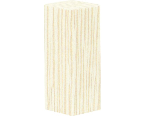 SKANDOR Eckenstäbchen PVC foliert eiche creme SF422 16,5x16,5x40 mm 2 Stück Holzbaustein