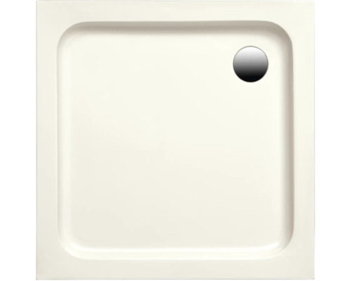 Receveur de douche OTTOFOND Imola 80 x 80 x 6 cm pergamon brillant lisse 940437 Receveur de douche carré avec drain
