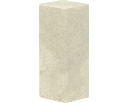 SKANDOR Eckenstäbchen PVC foliert nimbus beige SF422 16,5x16,5x40 mm 2 Stück Rechteckiger Schleifblock