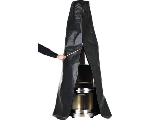 Housse de protection avec fermeture éclair Buschbeck Sydney Ø 75 cm L 255 cm Housse de protection avec fermeture éclair pour chauffage de terrasse