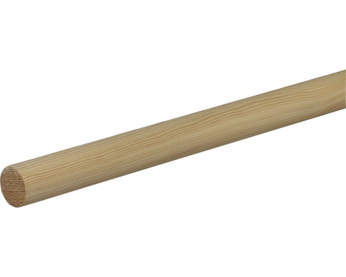 Barre ronde épicéa/pin brut Ø 28 mm L: 1000 mm
