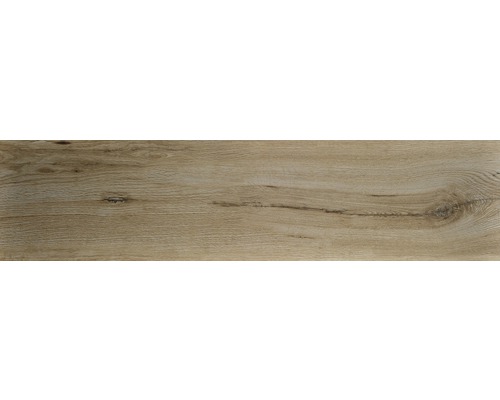 Feinsteinzeug Wand- und Bodenfliese Strobus Wood birch matt 22x90 cm