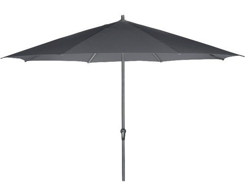 Parasol à manche central Avio Siena Garden Ø 350 cm anthracite