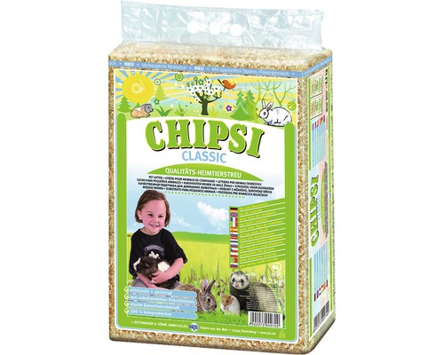 Heimtierstreu Chipsi 60 Liter