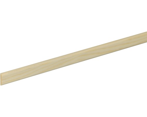 Baguette de recouvrement Konsta pin brut 900 x 18 x 4 mm Baguette en bois