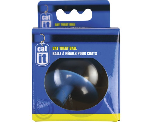 Jouet pour chat Catit Treat Ball, bleu