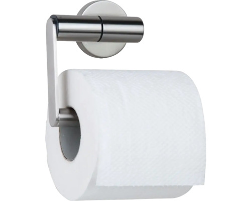 Porte-papier toilette en métal avec rouleau de papier
