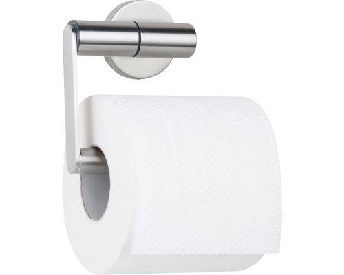 Porte-papier toilette en métal avec rouleau de papier