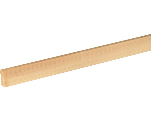 Baguette à rainure Konsta M17 pin brut 2000 x 24 x 13 mm Baguette en bois en épicéa