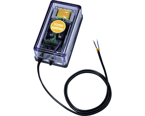 Pompe à air Schego pompe à membrane optimal electronic, aérateur d'aquarium jusqu'à env. 150 l/h, courant continu 12V DC, possibilité de raccordement sur l'allume-cigare ou la batterie de voiture Pompe à air pour aquarium Schego optimal