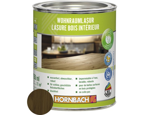 HORNBACH Wohnraumlasur nussbaum 750ml