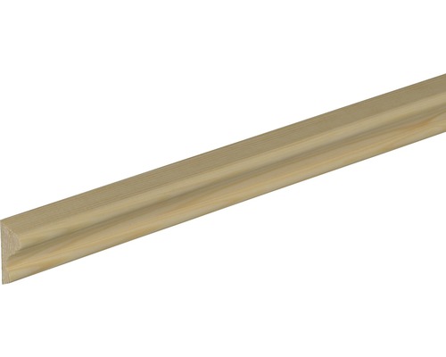 Baguette pour meuble Konsta pin brut 2000 x 28 x 14 mm Baguette en bois d''épicéa