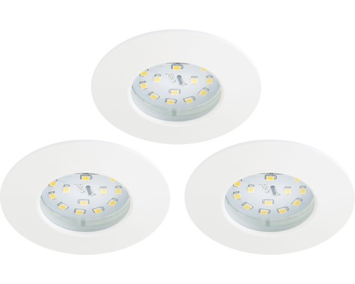 Trois spots encastrables à LED