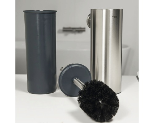 Brosse de toilette avec support mural