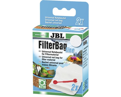JBL FilterBag fein, Universal Netzbeutel für Filtermaterial, 2 Stück