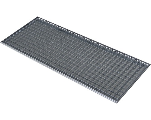 Grille caillebotis Wolfa 59x39 cm (maille 30x30) hauteur de montage 20 mm