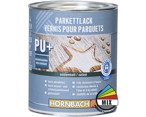 HORNBACH Holzlack Parkettlack seidenmatt 750 ml