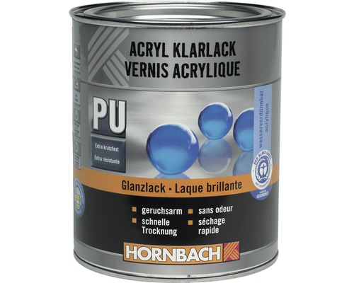 Vernis acrylique brillant 375 ml - HORNBACH