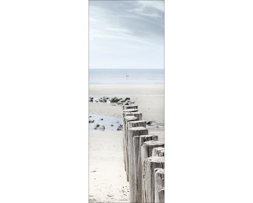 Photo sous verre Promenade sur la plage II 30x80 cm