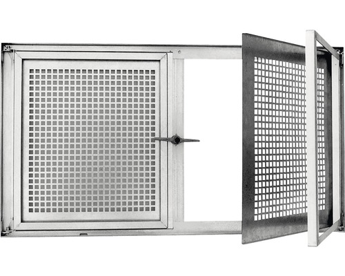 Wolfa Stahlkellerfenster Typ SD2 ESG 1000 x 800 mm 2 Flügelig Links Rechts