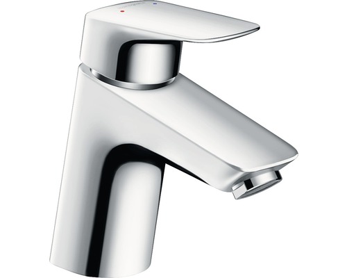 hansgrohe Logis Waschtischmischer 70 chrom mit Zugstangen-Ablaufgarnitur 71070000