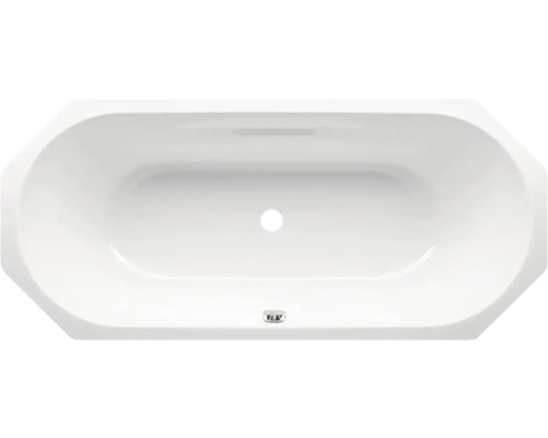 Badewanne KALDEWEI VAIO DUO 8 953 80 x 180 cm alpinweiss glänzend 233300010001 Badewanne aus Sanitäracryl mit Ablaufgarnitur